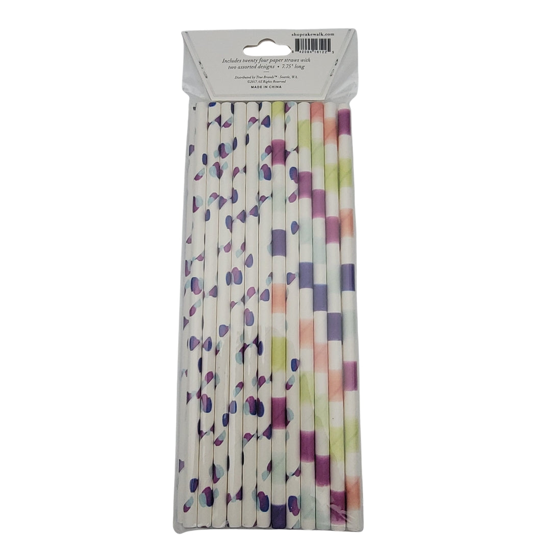 Cakewalk decorative straws