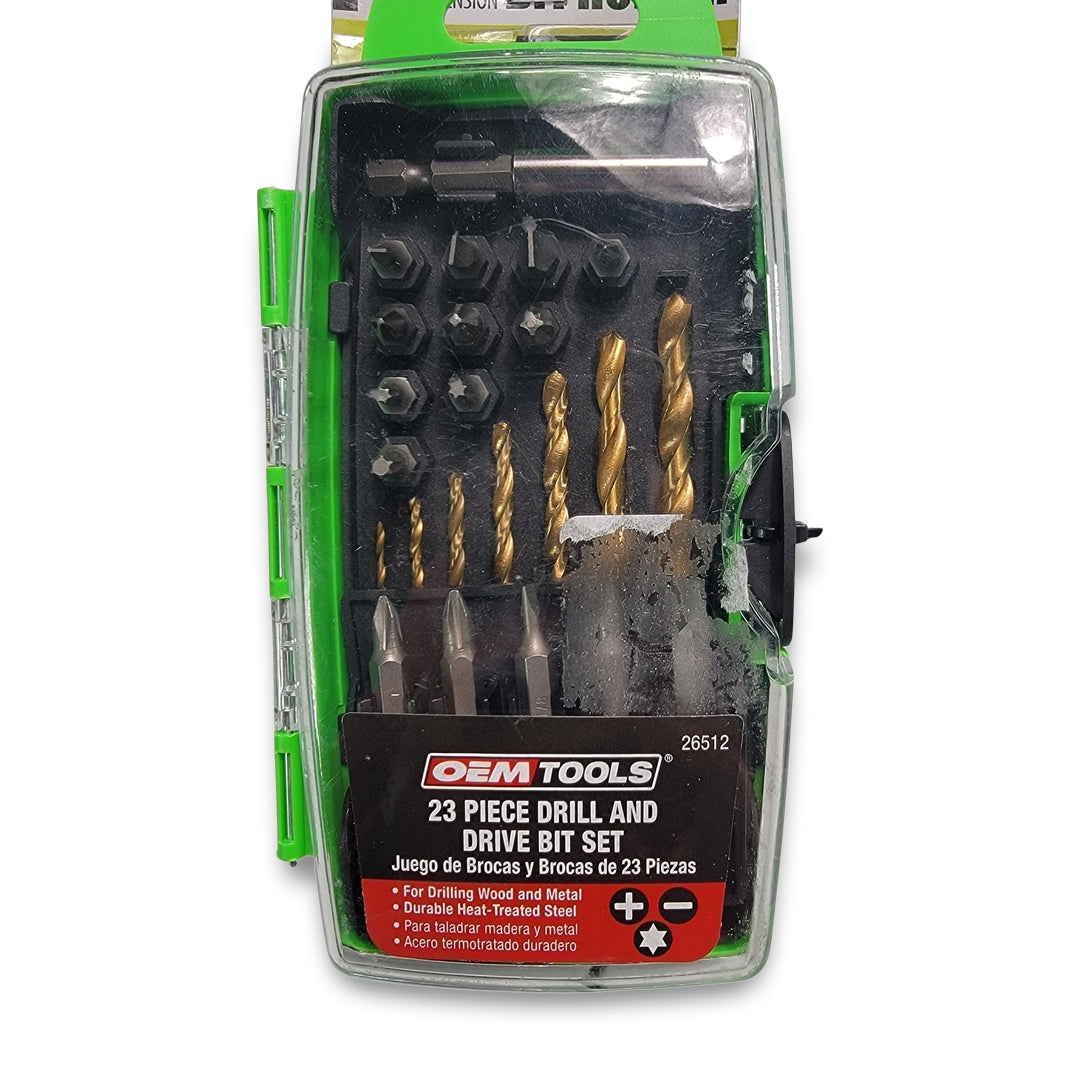 OEM 23pc drill and drive bit set