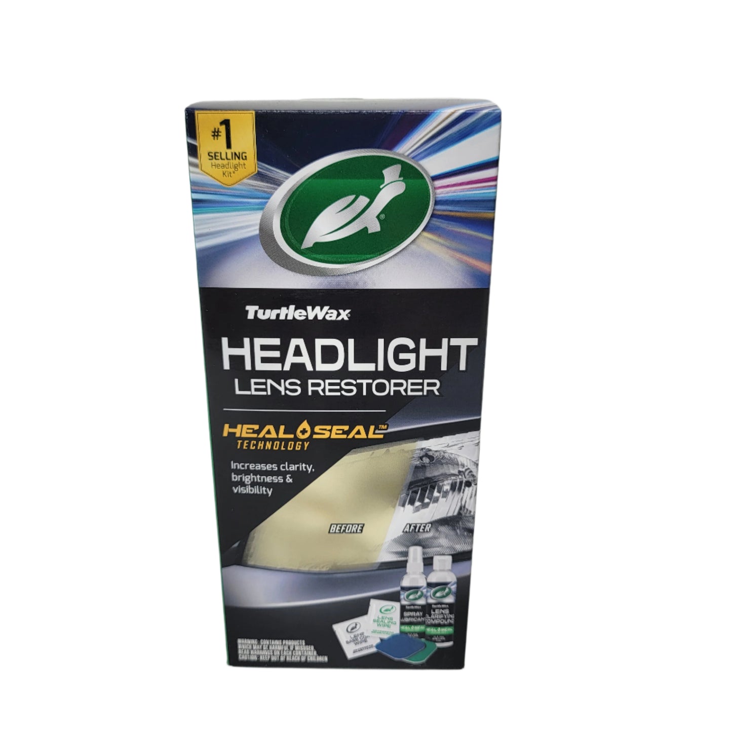Turtle Wax Headlight Lens Restorer Kit