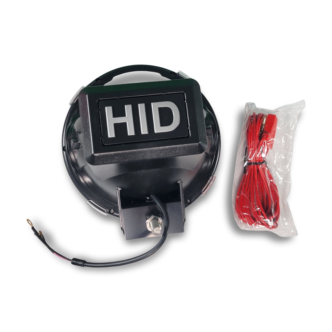 7" high intensity mount on light