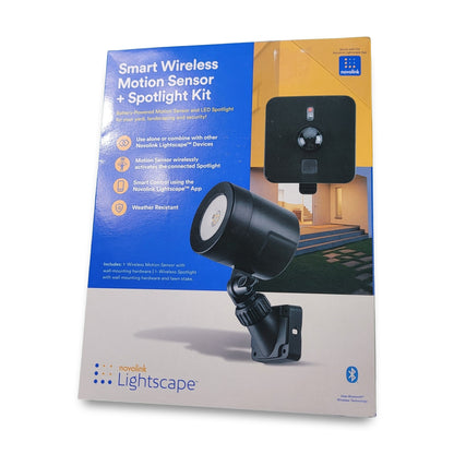 NovoLink Wirelessly Connected Battery Operated LED Spot Lights with Motion Sensor