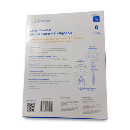 NovoLink Wirelessly Connected Battery Operated LED Spot Lights with Motion Sensor